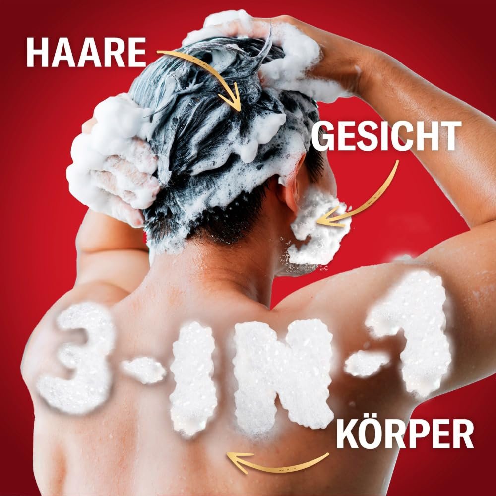 Гель для душу Old Spice Wolfthorn 3-в-1 для волосся, обличчя та тіла з дозатором 1000 мл, фото №4