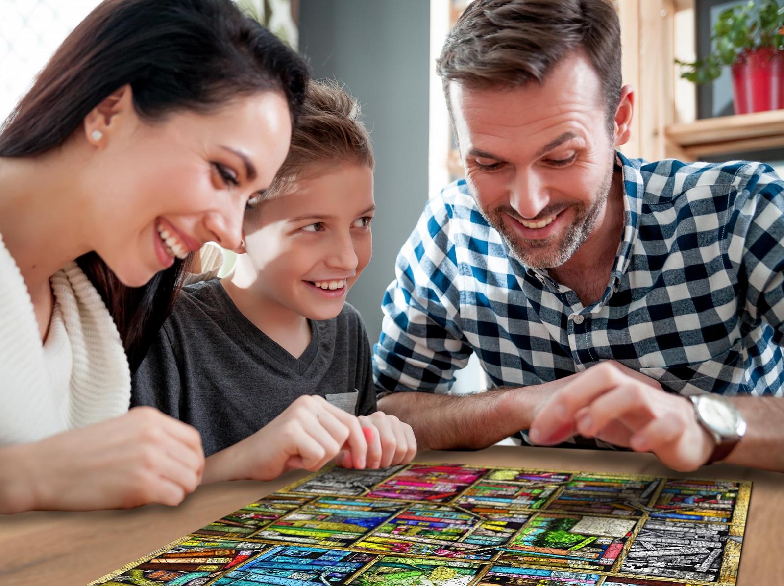 Пазл WOODEN.CITY Bookcase 1000 деталей 51.9 x 37.5 см дерев'яний бібліотека, фото №8