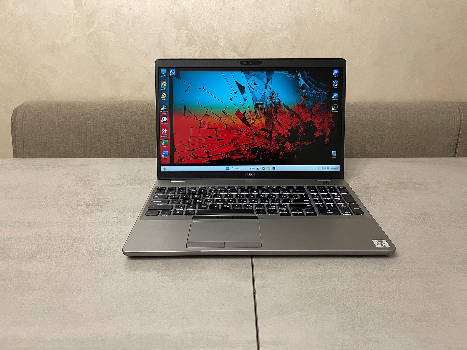 Ноутбук Dell Latitude 5510 Aluminum, 14" FHD IPS, i7-10610U, 16GB, 256GB, фото №1 Ноутбук Dell Latitude 5510 Aluminum, 14" FHD IPS, i7-10610U, 16GB, 256GB, фото №1