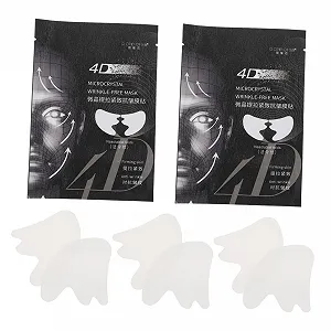 Пластирі PackOVE для носогубних зморшок, набір 5 шт., ліфтинг, зволоження, зміцнення шкіри - Фото 1