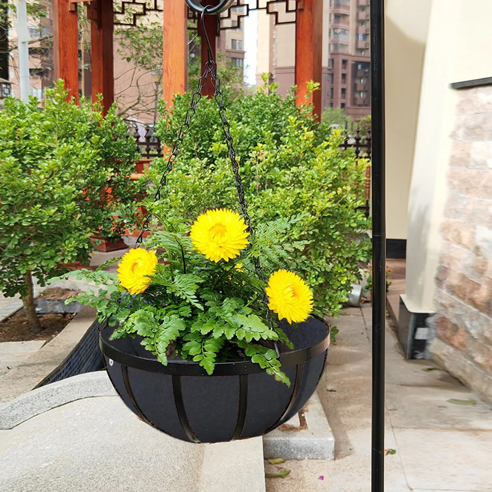 Вставки для підвісних кошиків з повсті 3 шт. 14 дюймів, фото №7