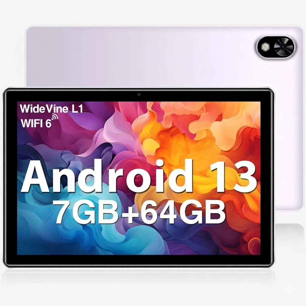 Планшет 10.1" DOOGEE U9 3+4/64Gb 8 ядер Android 13 5060 mAh Фіолетовий, фото №1