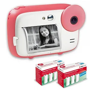 Камера миттєвого друку AGFA Photo Realikids Instant Cam ATP3WH 2.4" Pink - Фото 1