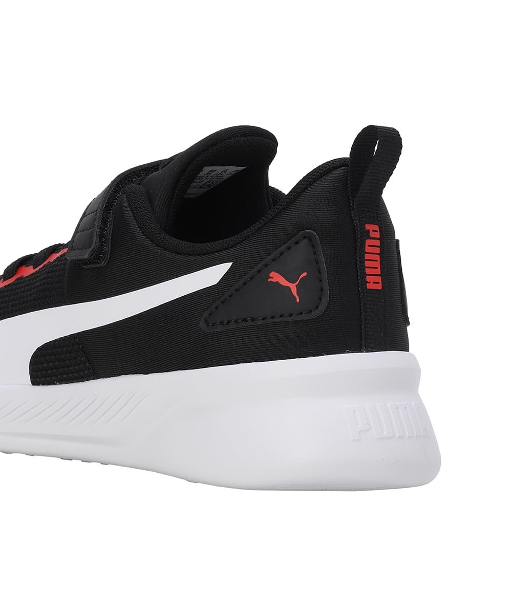 Кроссовки PUMA Flyer Runner Jr Черные, Белые, фото №4