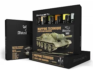 Набір олій Abteilung 502 ABT303 Техніка картографування Світло і тіні (6 тюбиків x 20 мл) - Фото 1