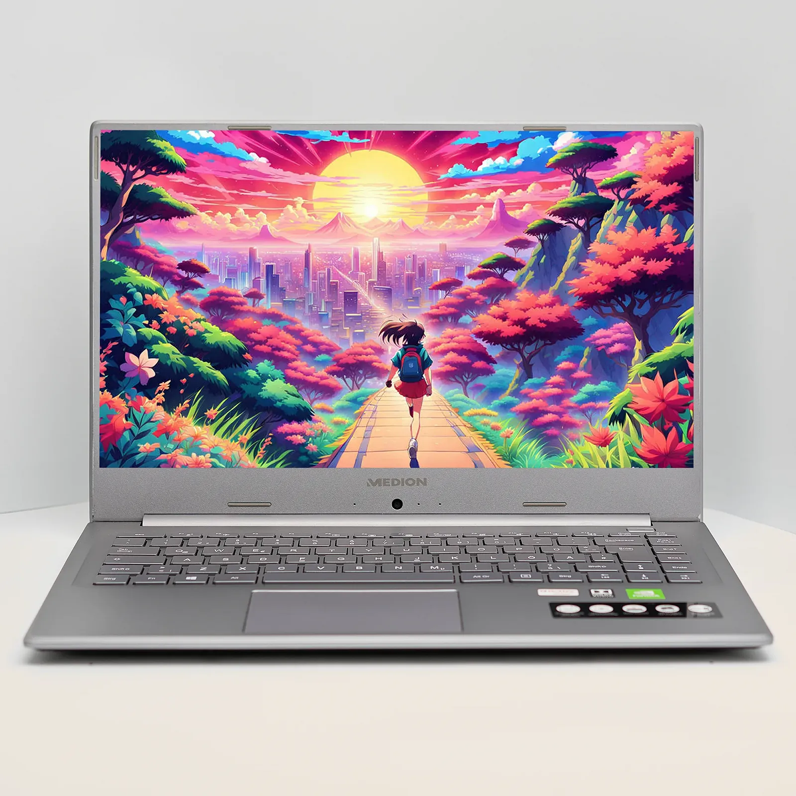 Ноутбук 15.6'' Medion (Lenovo Group) Akoya S6446 | Intel Core i5-8265U | IPS (1920x1080) FullHD | RAM 16 ГБ | SSD 256 ГБ | Nvidia GeForce MX150 | Intel UHD Graphics 620 | Металевий корпус | Ультрабук | Win11 (5095), фото №1
