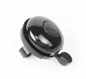 Велосипедный звонок классический A-Bike алюминиевый черный (G0000655) - Фото 1