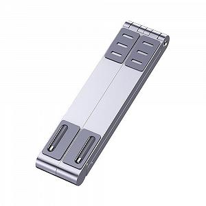 Подставка для ноутбука, портативная масштабируемая подставка-охладитель для ноутбука из алюминиевого сплава, складная подставка - Фото 1