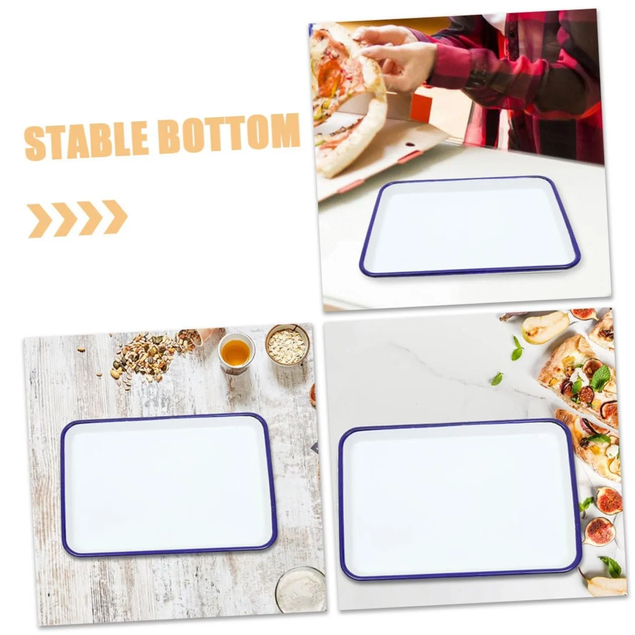 Деко Sosoport емальоване багатофункціональне термостійке антипригарне зносостійке, фото №3