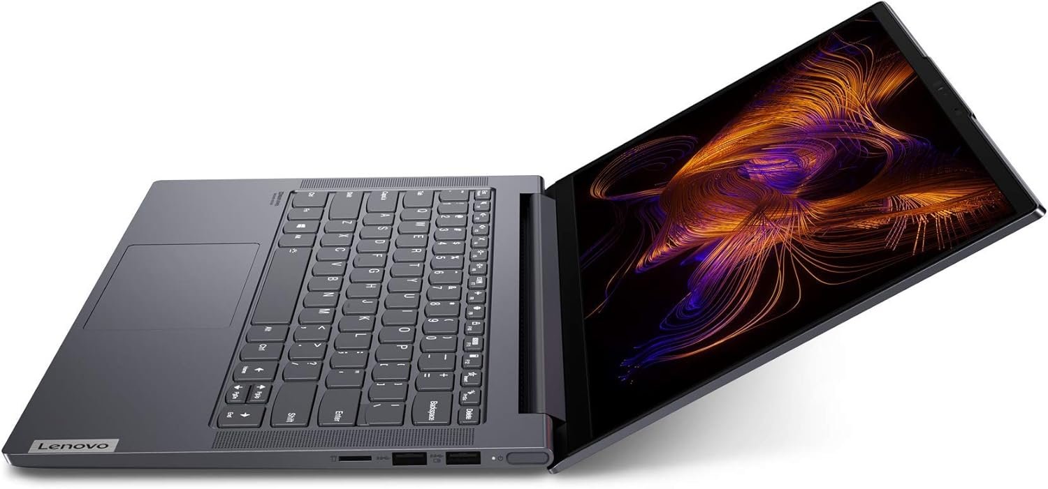 Ультрабук 14'' Lenovo IdeaPad Yoga Slim 7-14ITL05 Intel Core i7-1165G7 RAM 16GB SSD 512GB 15год батарея Win11 Алюмінієвий корпус (UKR), фото №4