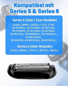 Сменная бритвенная головка 53B для Braun Series 5 и 6 5050CS 5049S 5018S 5762 5764 6040CS 6075CC 5035S 6020S цена на synthetic.ua - Фото 1 Сменная бритвенная головка 53B для Braun Series 5 и 6 5050CS 5049S 5018S 5762 5764 6040CS 6075CC 5035S 6020S synthetic.ua - Фото 1
