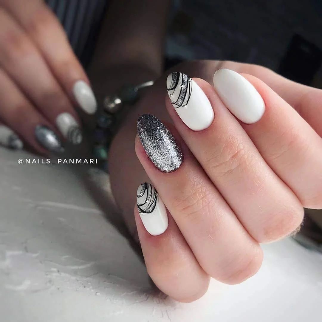 Гель-лак Rosalind Spider, набір з 6 шт. x 5 мл, з УФ-блискітками, фото №5