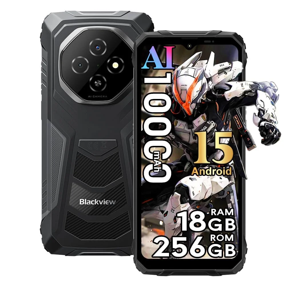 Смартфон Blackview Fort 1 18/256GB 10000 мАч 6.56" Чёрный, фото №1