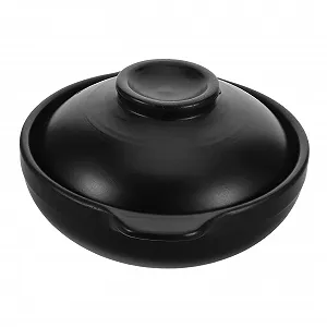 Кастрюля Mobestech жаростойкая керамическая с крышкой - Фото 1