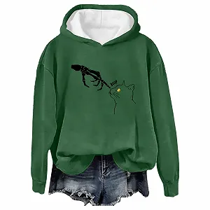 Жіноча толстовка Generisch Класична з довгим рукавом, круглим вирізом - Фото 1