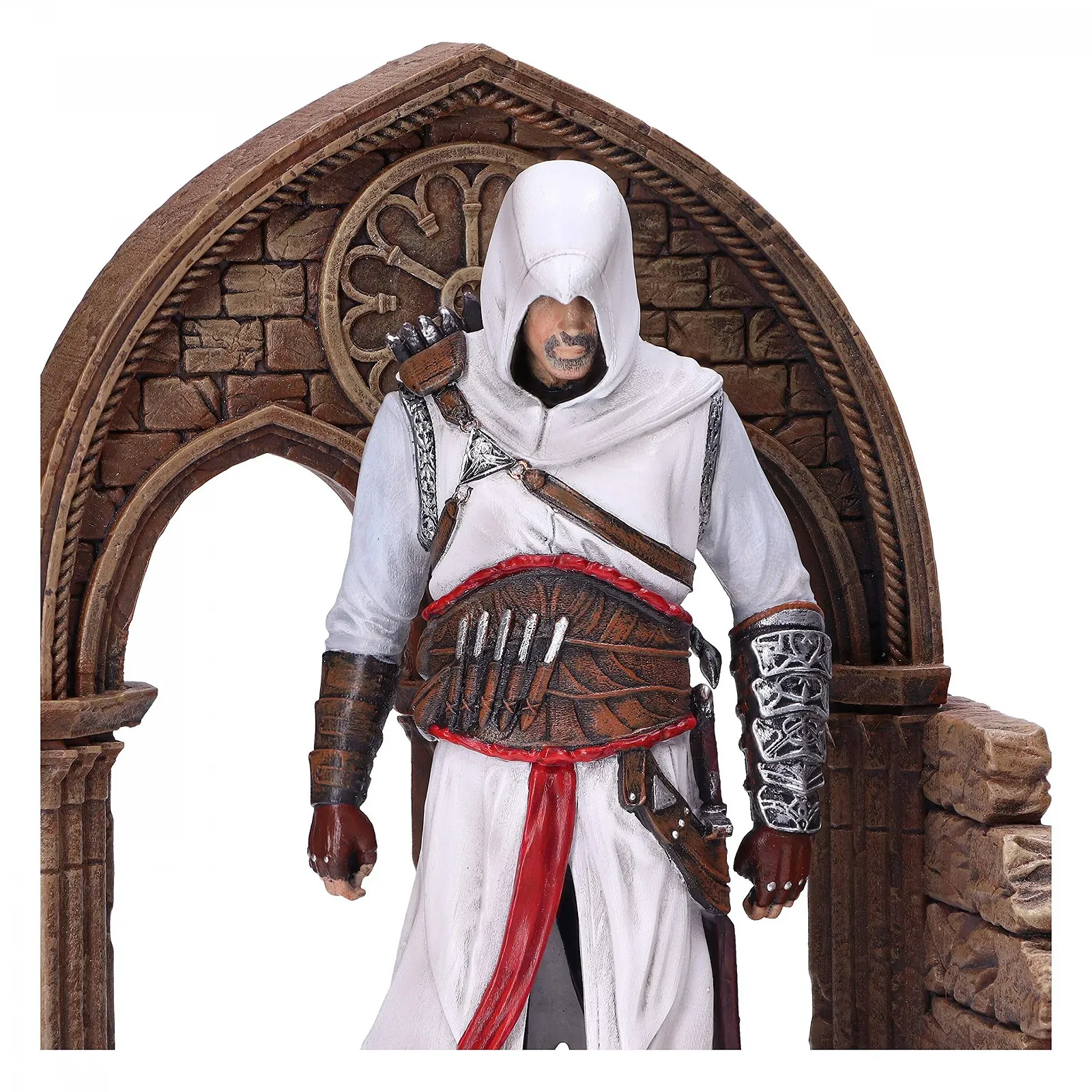 Тримачі для книг Nemesis Now Assassin's Creed Altair and Ezio Library Gaming, смола, коричневий, 24 см, фото №6