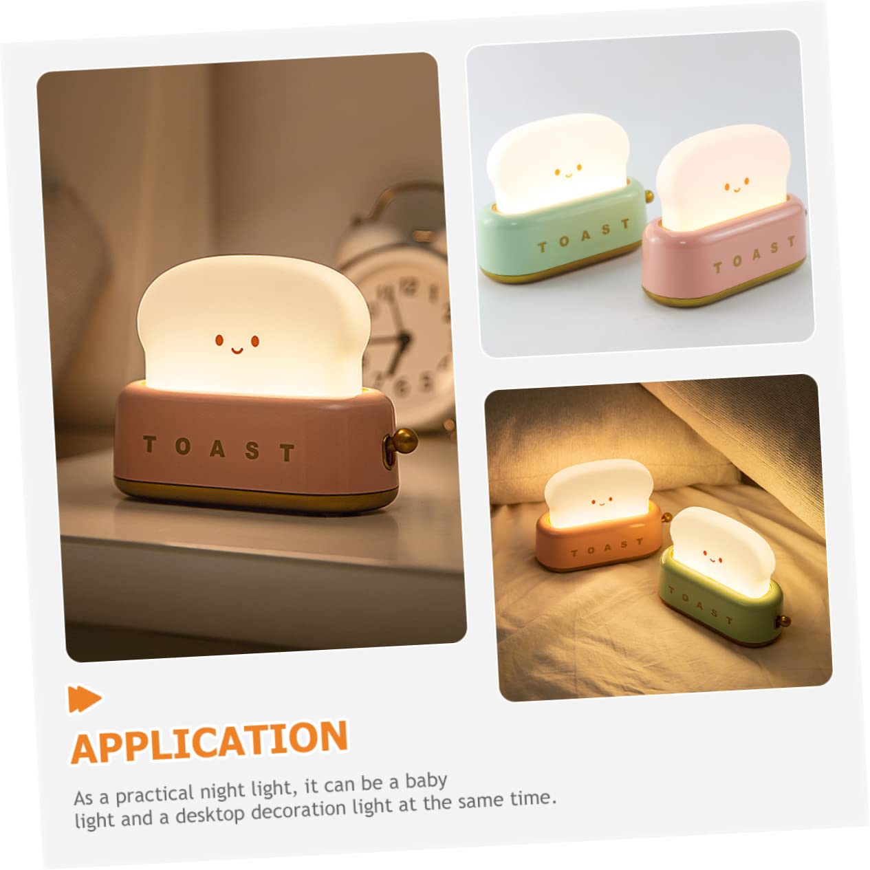 Лампа OSALADI Life Warm Toaster Rechargeable Light USB, фото №2