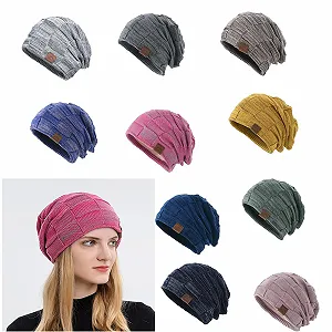 Шапка Ldabrye Унисекс Зимняя Плюшевая Теплая Клетчатая synthetic.ua - Фото 1