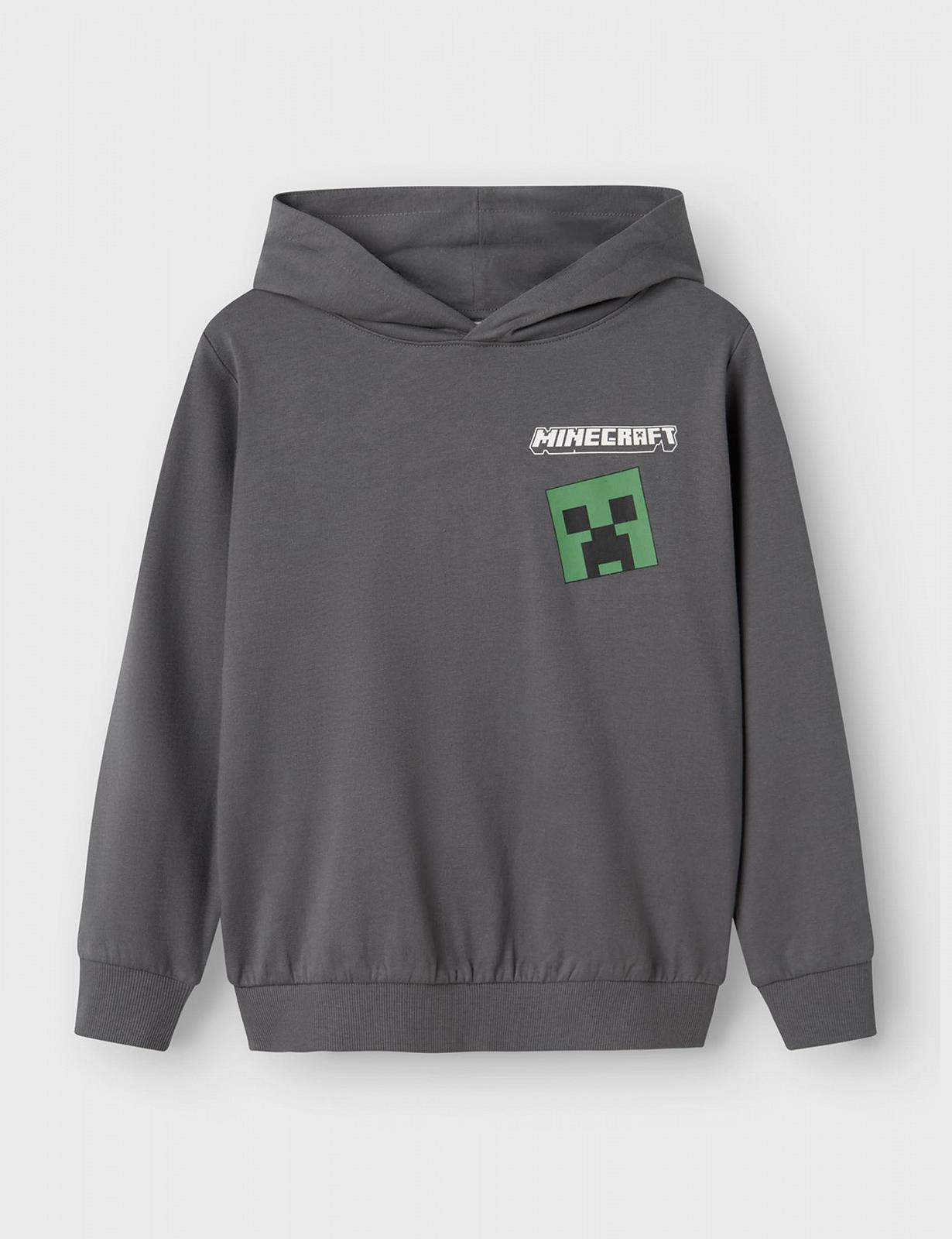 Толстовка Name it kids Minecraft Nreg SWE Wh Unb Bfu для хлопчиків (1 шт. в упаковці), фото №3