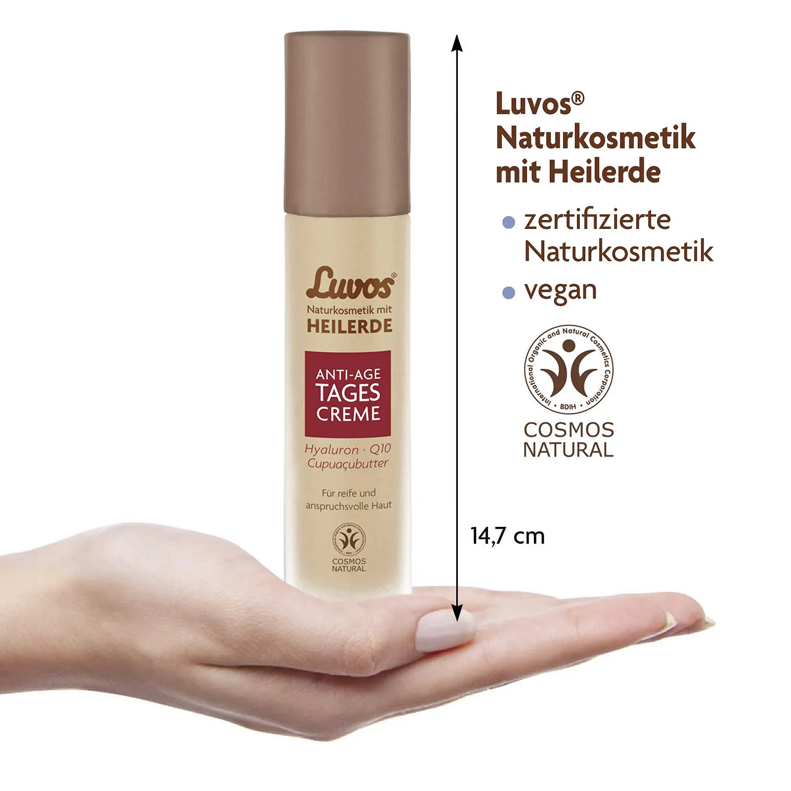 Денний крем Luvos Healing Earth Anti-Age Q10 50 мл, фото №3 Денний крем Luvos Healing Earth Anti-Age Q10 50 мл, фото №3