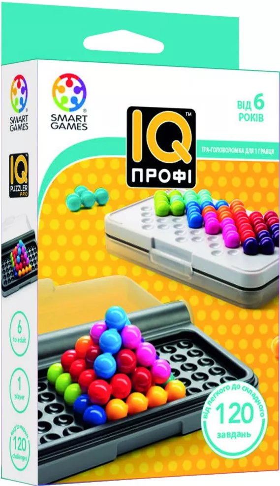 Настольная игра Smart Games IQ Профи (SG 455 UKR), фото №1