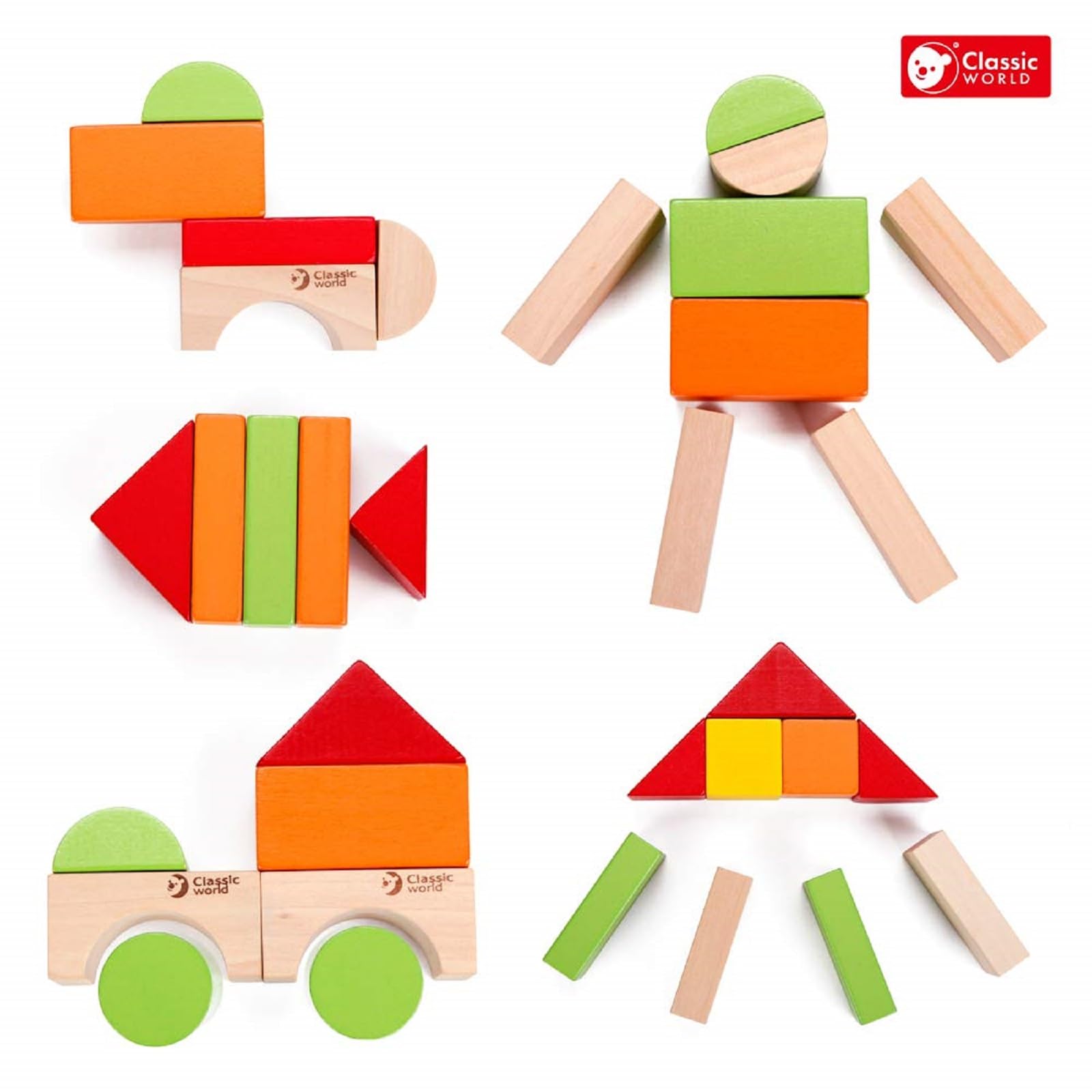 Набір Classic World 100 Блоків 3642, фото №15