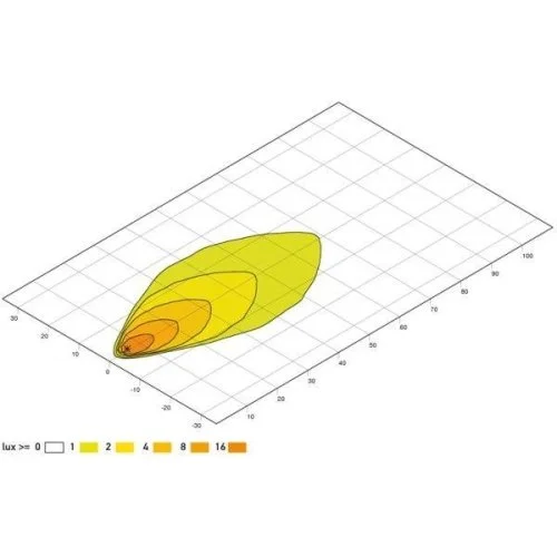 Рабочая фара HELLA 1GA 996 661-061 для AEBI, фото №3