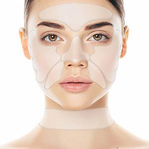 Силиконовые накладки Layhou против морщин для лба, щек, шеи (#1) synthetic.ua - Фото 1