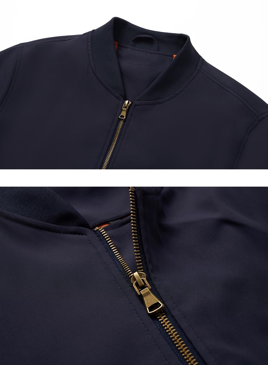 Куртка HOOD CREW Bomber Jacket мужская легкая тонкая повседневная ветровка с карманами на молнии, фото №4