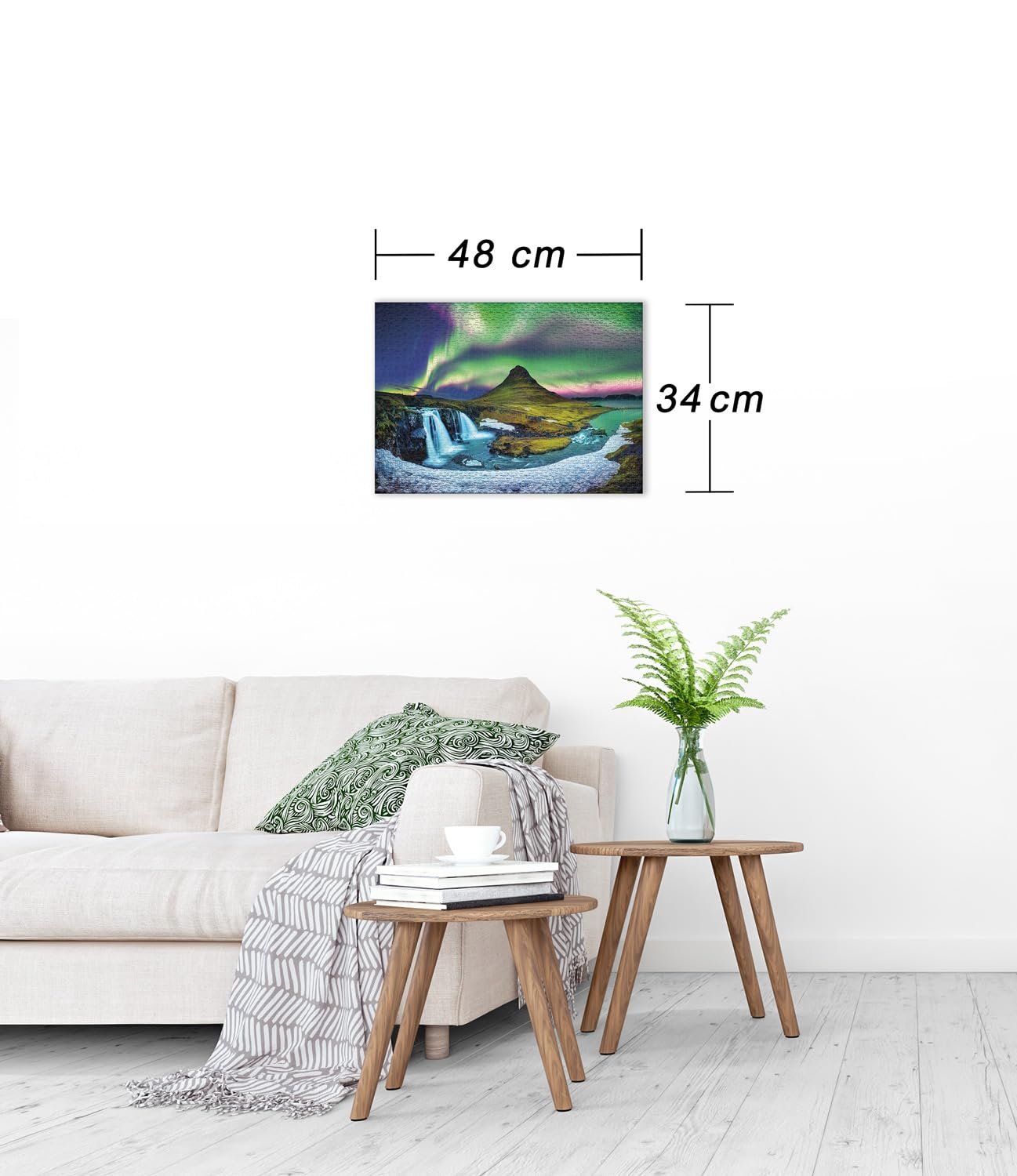 Пазл Ulmer Puzzleschmiede Mountain & Light Iceland 500 деталей, фото №2