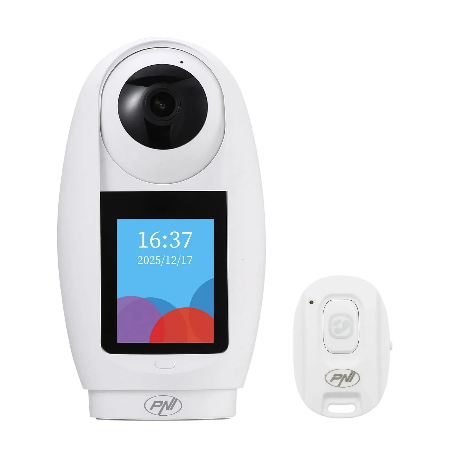 Відеокамера спостереження PNI IP733 3MP Bluetooth Двосторонній зв'язок Відеоняня Екран, фото №3 Відеокамера спостереження PNI IP733 3MP Bluetooth Двосторонній зв'язок Відеоняня Екран, фото №3
