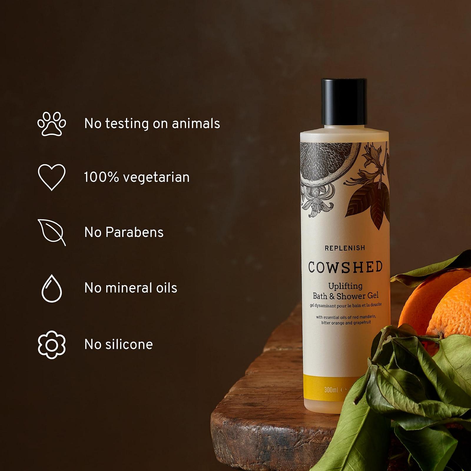 Гель для душу Cowshed Replenish бадьорий зволожувальний, 500 мл, фото №4