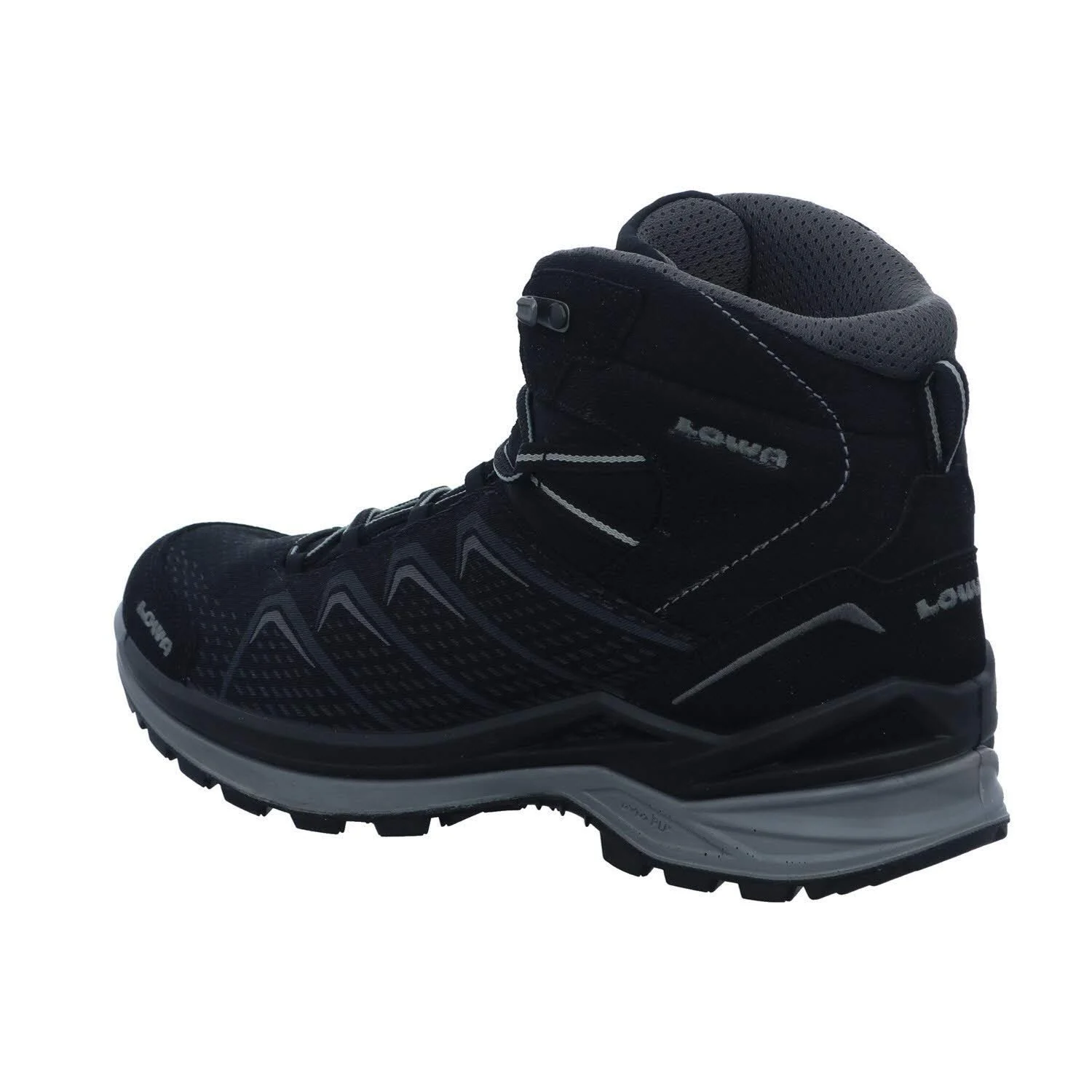 Черевики для хайкінгу LOWA Ferrox Pro GTX Mid Унісекс, трекінгові, Goretex, 310651, Чорний, фото №3
