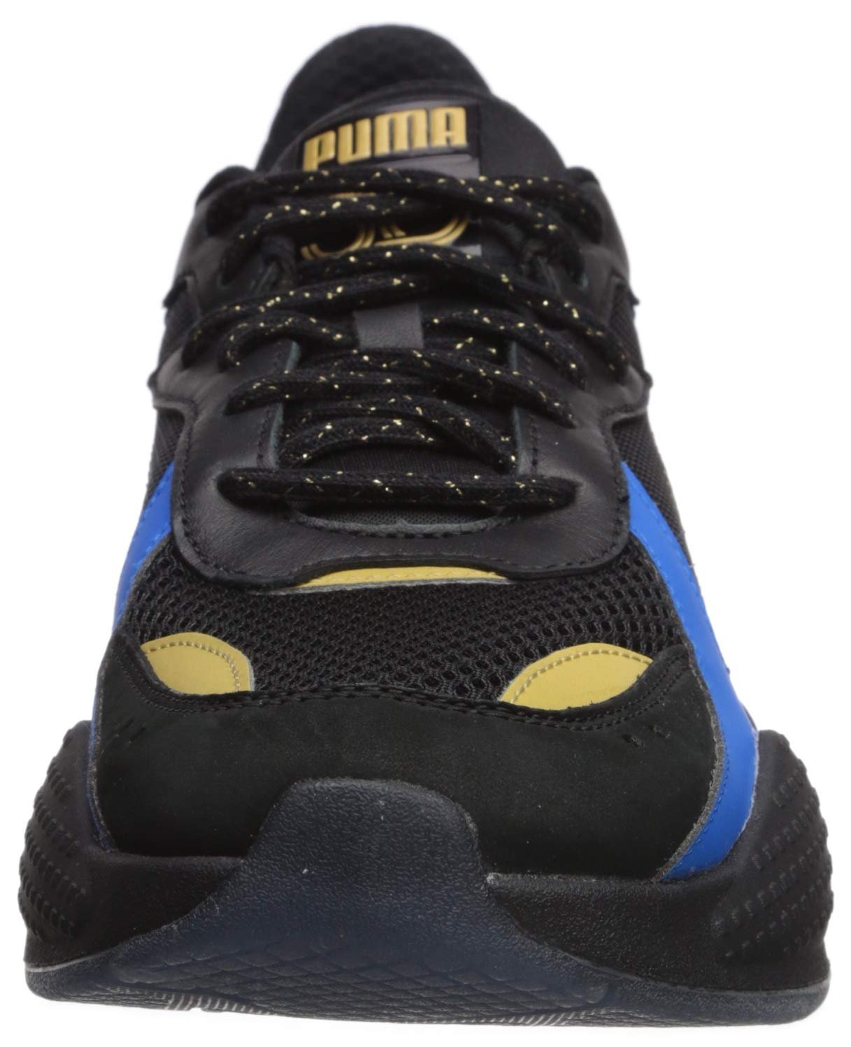 Кроссовки PUMA RS-X Hotwheels Bone Shaker черный/золотистый, фото №2