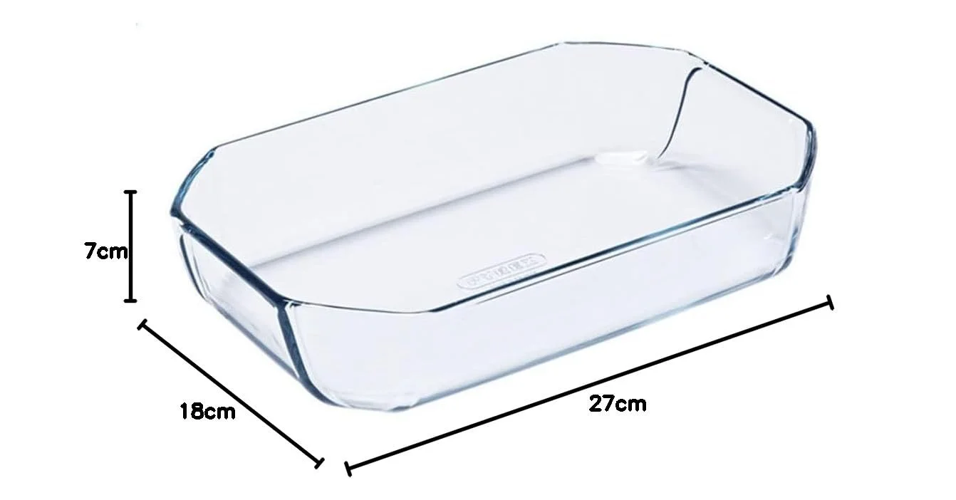 Форма для запекания Pyrex Inspiration стеклянная прямоугольная 27 x 18 x 7 см 2,1 л, фото №5 Форма для запекания Pyrex Inspiration стеклянная прямоугольная 27 x 18 x 7 см 2,1 л, фото №5