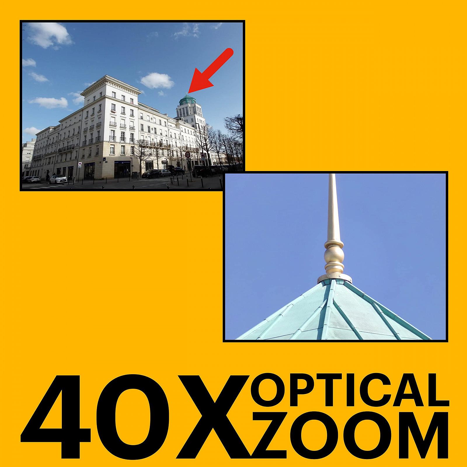 Цифровая камера KODAK Pixpro Astro Zoom AZ405 40x Зум 24 мм Широкий угол 20 Мп ЖК-дисплей 3 Full HD 1080p OIS AA Батарея - Черный, фото №3