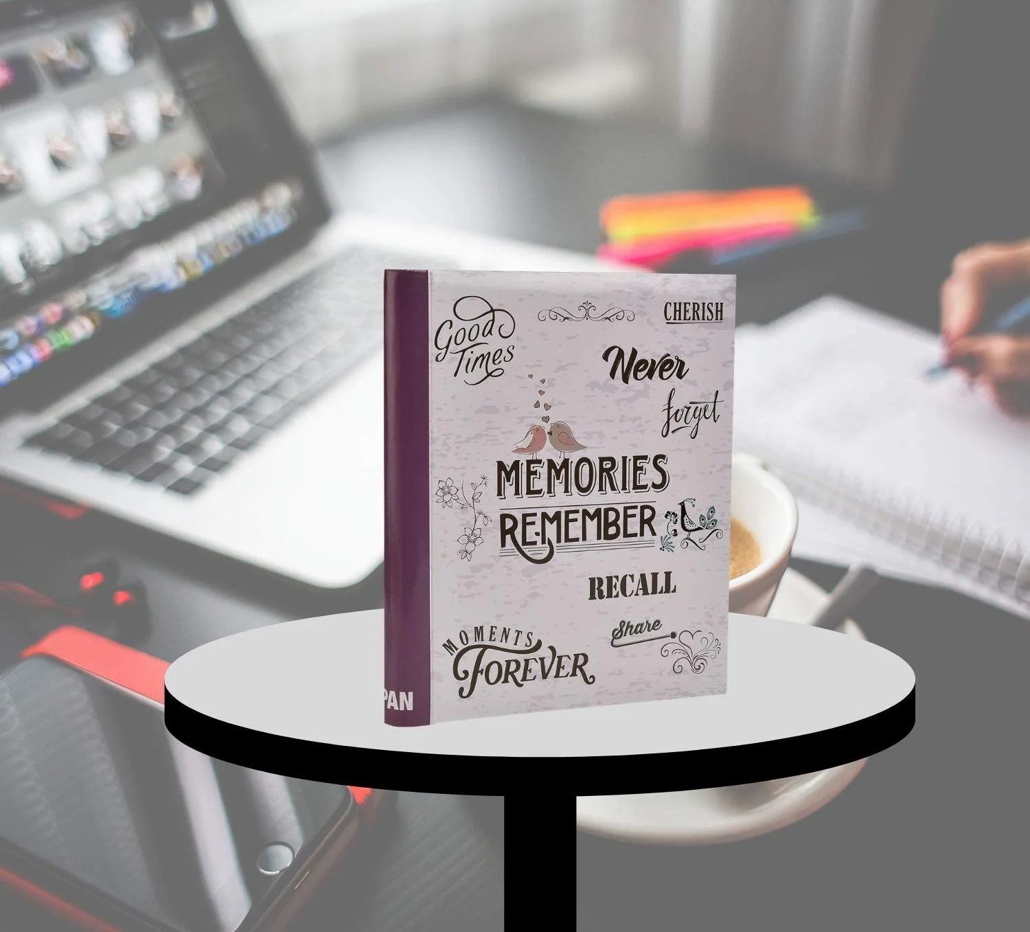 Большой самоклеящийся фотоальбом для фотографий разных размеров до A4, 20 листов с 40 страницами Memories Purple, фото №4 Большой самоклеящийся фотоальбом для фотографий разных размеров до A4, 20 листов с 40 страницами Memories Purple, фото №4