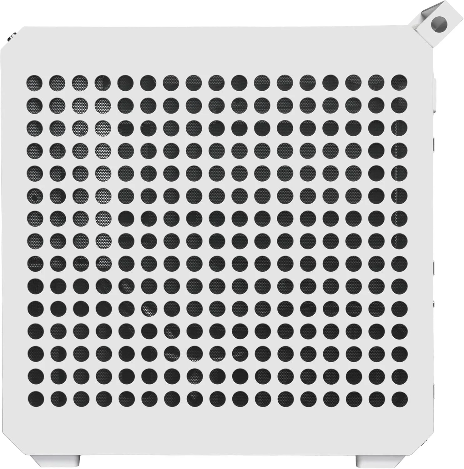 Корпус Cooler Master Qube 500 Flatpack / Без БП / EATX / USB Type-C / Стекло / Белый, фото №4