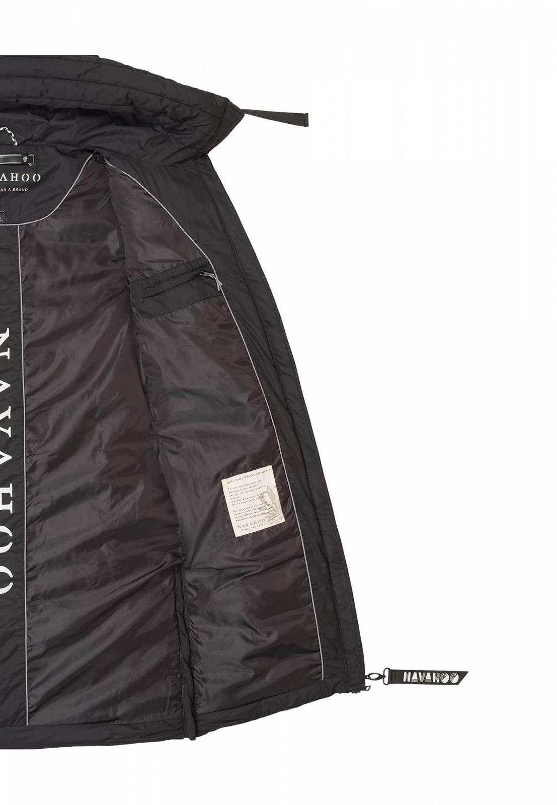 Женская зимняя куртка Navahoo N036, ветро- и водонепроницаемая, большой капюшон, боковые разрезы, стеганое пальто, теплая куртка, фото №5