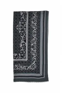 Мужской шарф Guess AM9466VIS03 Black - Фото 1