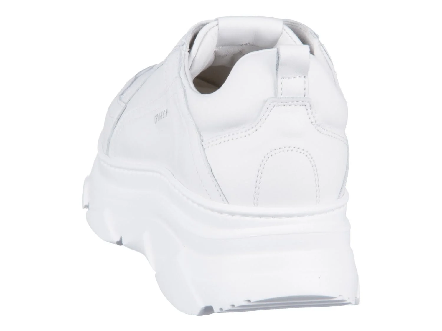 Кроссовки женские Copenhagen гладкая кожа белые, фото №3