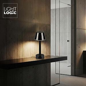 Настільна лампа LightLogic LL JERE DIM RGB B Акумуляторна Чорна synthetic.ua - Фото 1