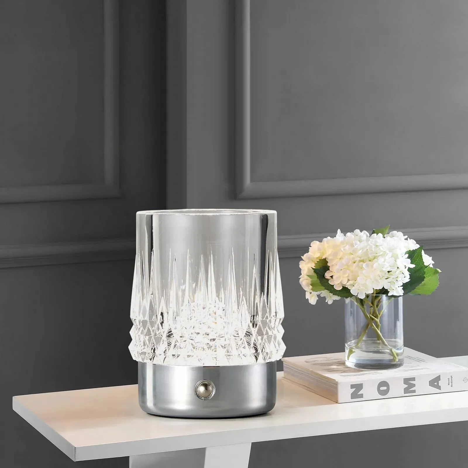 Настільна лампа HARPER LIVING LED акумуляторна сенсорна USB-C Золотистий, фото №6