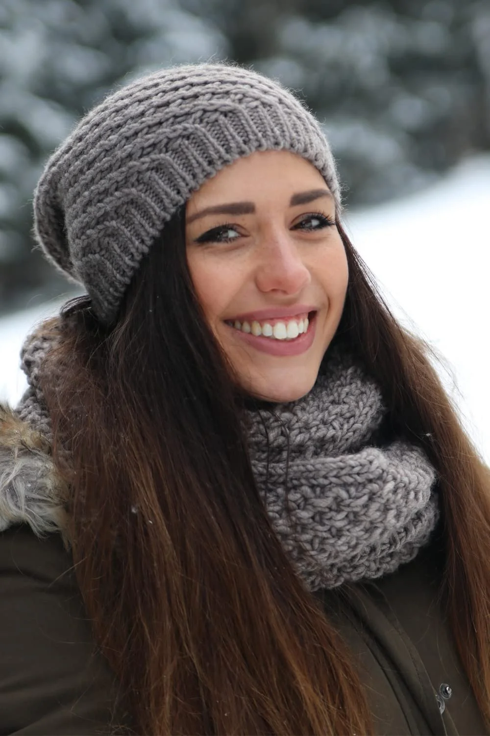 Вязаная шапка-бини унисекс styleBREAKER, крупная вязка, фото №3 Вязаная шапка-бини унисекс styleBREAKER, крупная вязка, фото №3