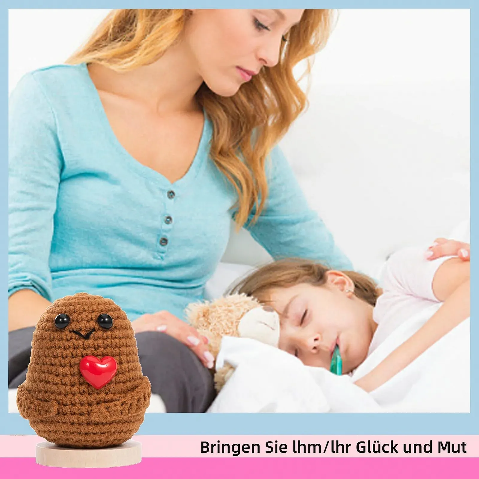 Aruigu Pocket Hug Positive Potato Вовняна В'язана, фото №5