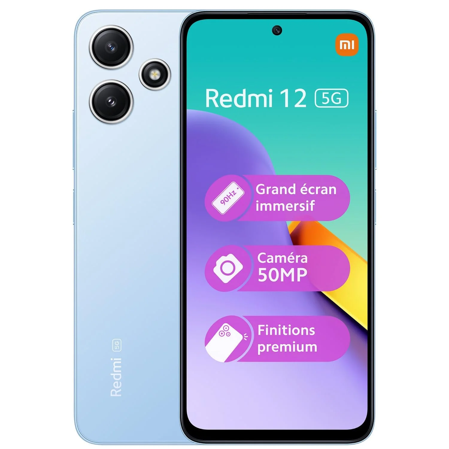 Смартфон XIAOMI Redmi 12 4GB/128GB 5G Sky Blue, фото №1 Смартфон XIAOMI Redmi 12 4GB/128GB 5G Sky Blue, фото №1
