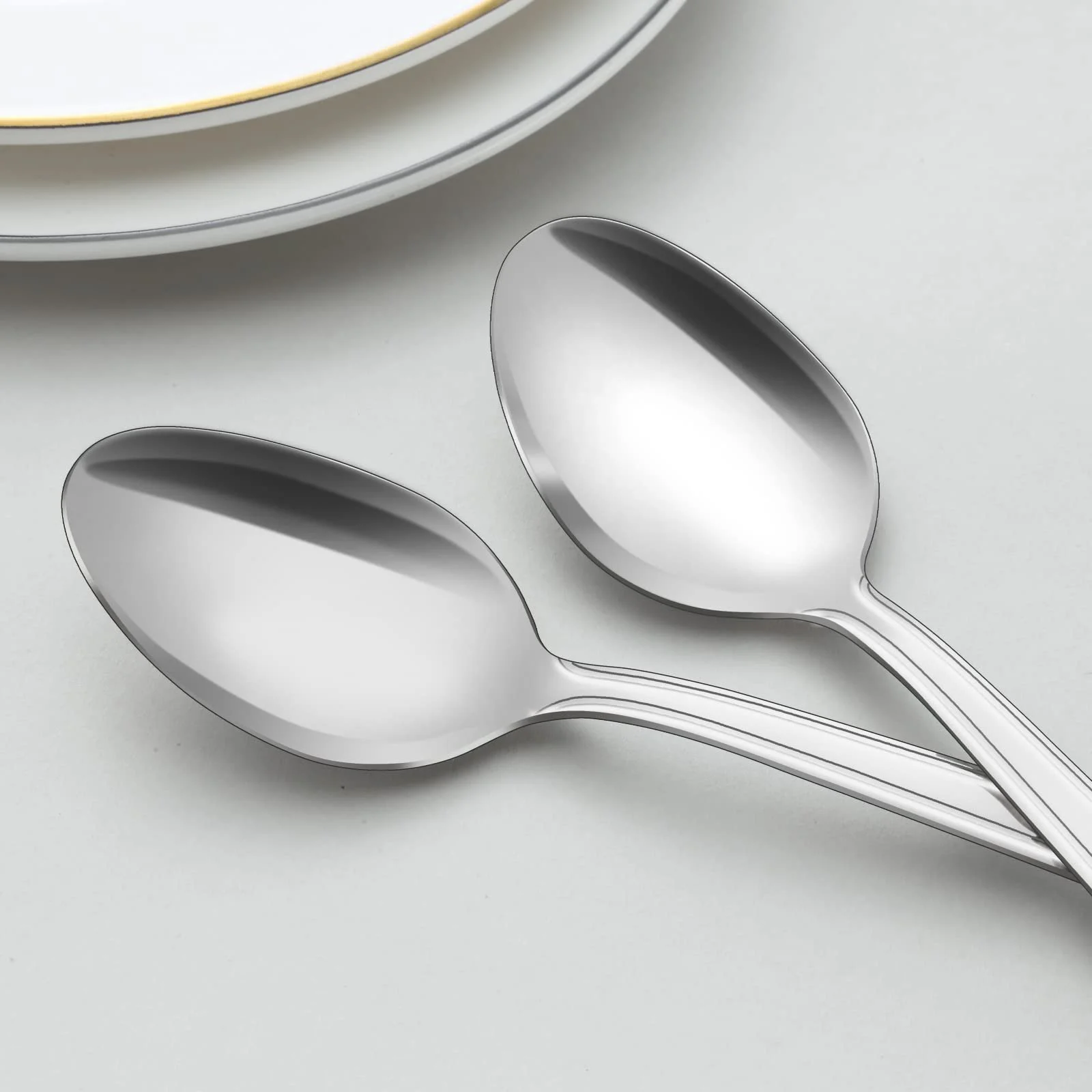 Ложка Hunnycook Супова з нержавіючої сталі Набір 24 шт 19.2 см, фото №4 Ложка Hunnycook Супова з нержавіючої сталі Набір 24 шт 19.2 см, фото №4