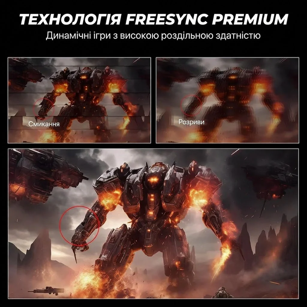 Монітор 24,5" KOORUI G2511P Full HD IPS 200 Гц, фото №5