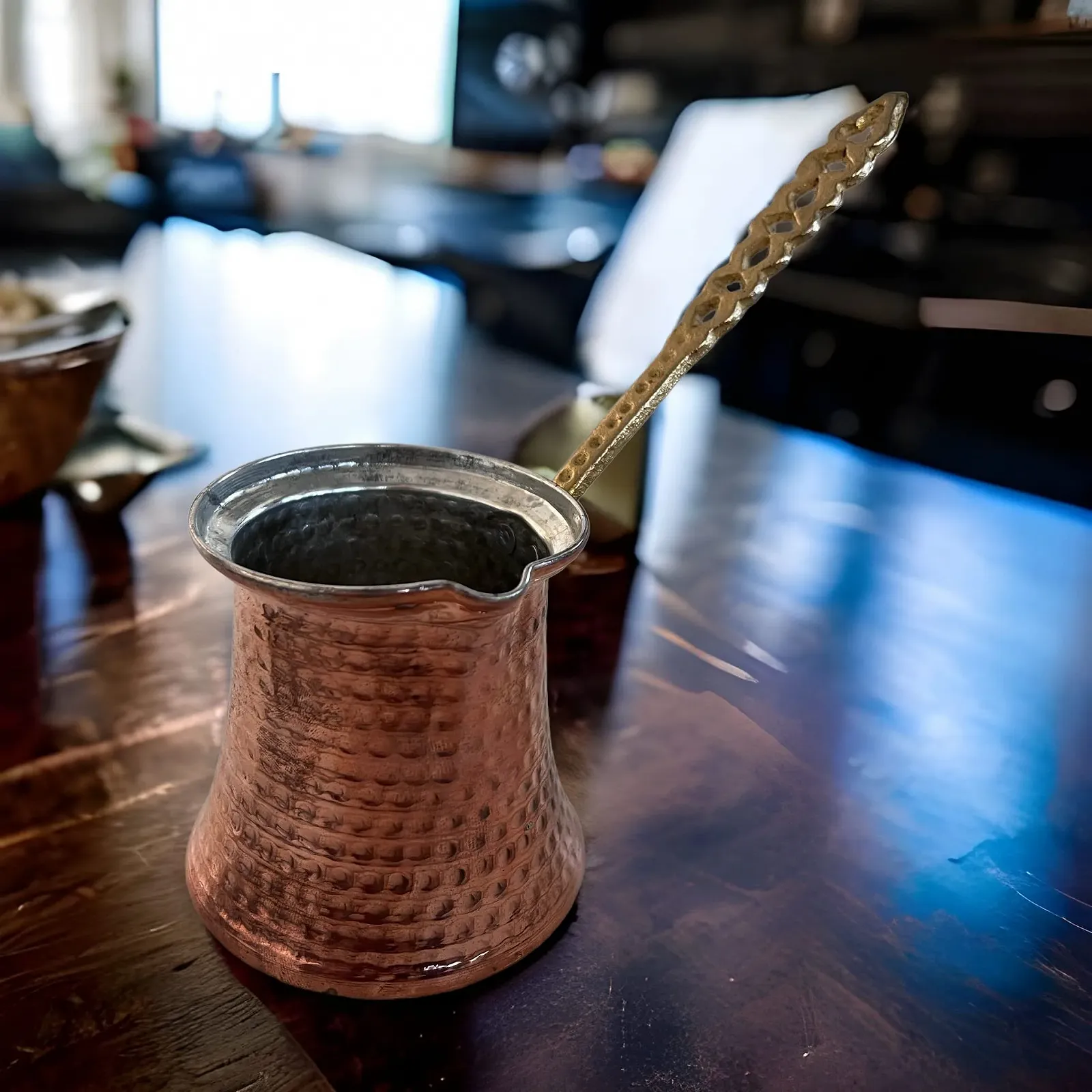 Мока Кавник Ali Baba Мідний для 4 осіб XL, фото №3