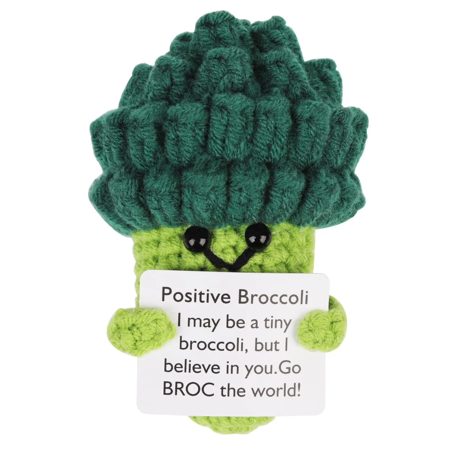 Positive Positive Broccoli Вязаная игрушка Овощ зеленый, фото №1
